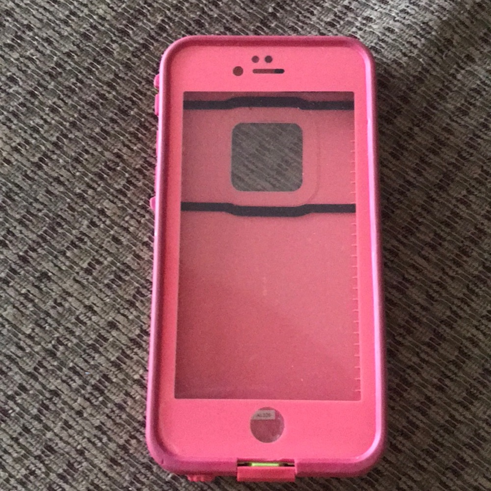 Pink IPhone 6/6s Lifeproof Waterproof Phone Case